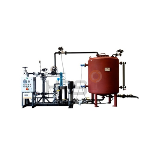 HRS Plate Heat exchanger based skid mounted point of use (POU) hot water system for industrial processes 热水系统